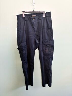 5.11 Tactical EMS Pants Mens 38x32 Blue Cargo Pockets Medical 74310-724